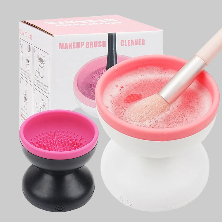 Electric Makeup Brush Cleaner Machine Portable Automatic USB Tool