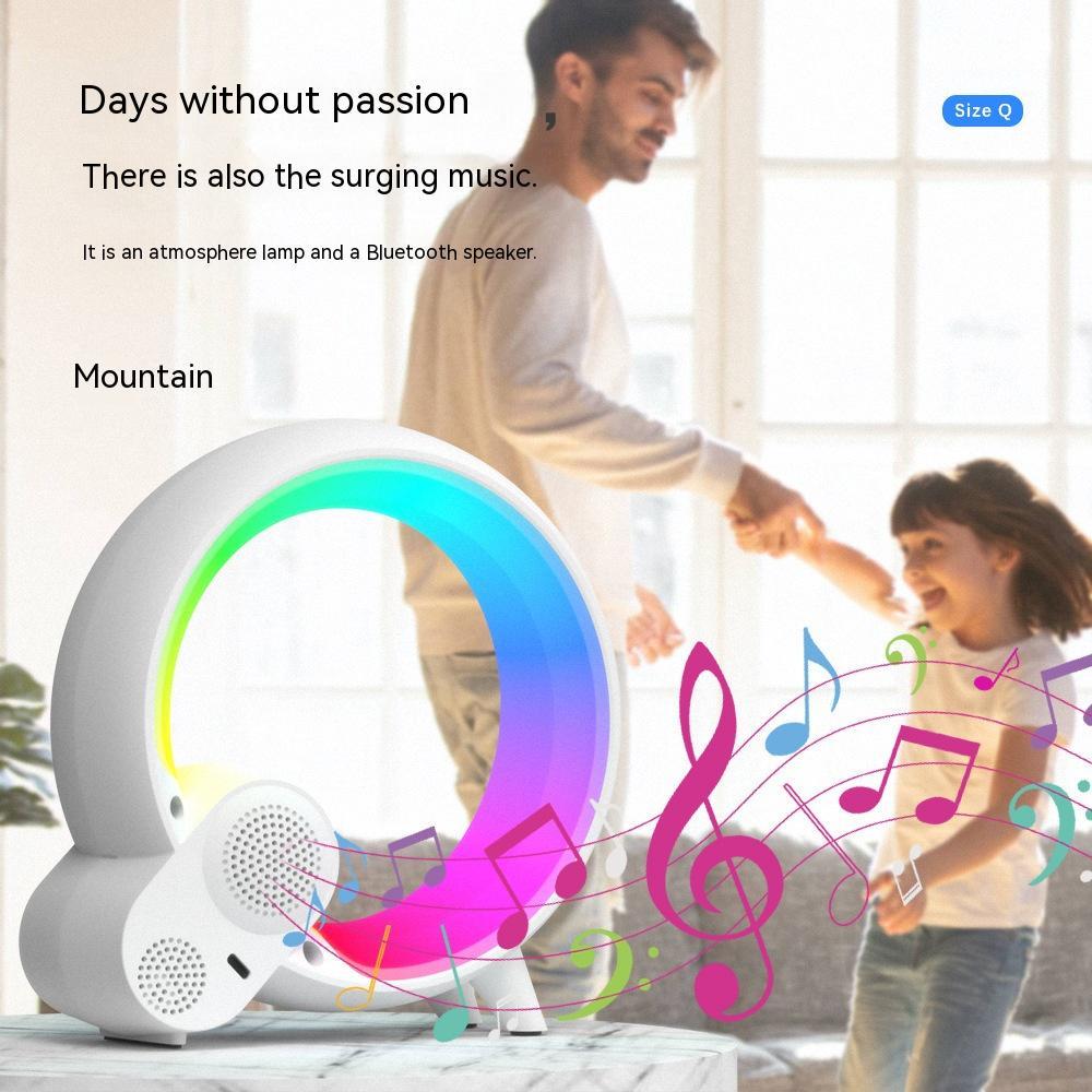 Creative Q Light Sunrise Alarm Clock with Bluetooth Audio