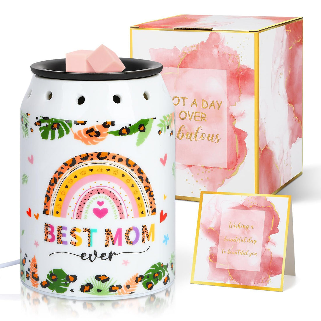 Mom Gifts Wax Warmer Wax Melt Warmer Ceramic Electric Scentsy Candle Wax Melts
