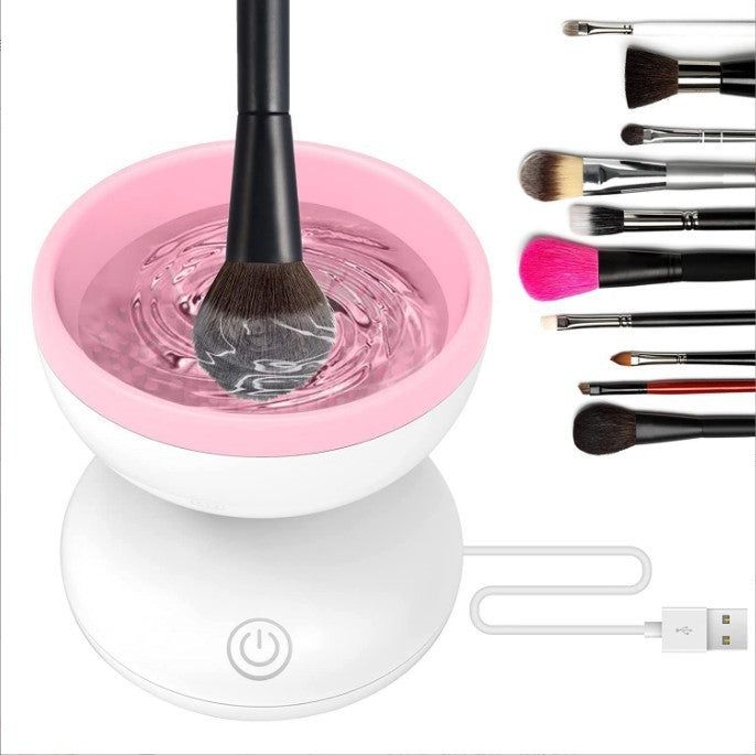 Electric Makeup Brush Cleaner Machine Portable Automatic USB Tool