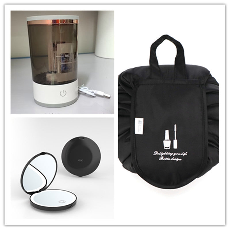 Portable Electric USB Automatic Eye Shadow Brush Cleaner Machine