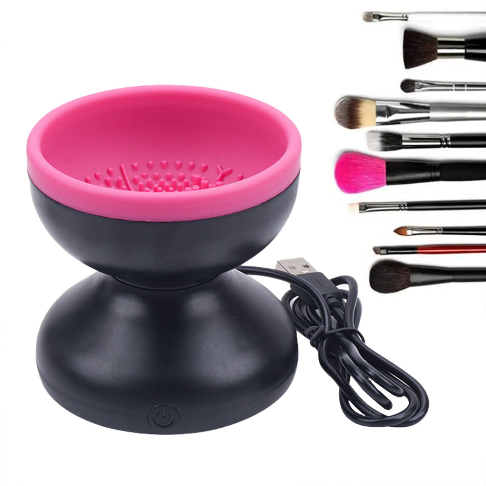 Electric Makeup Brush Cleaner Machine Portable Automatic USB Tool