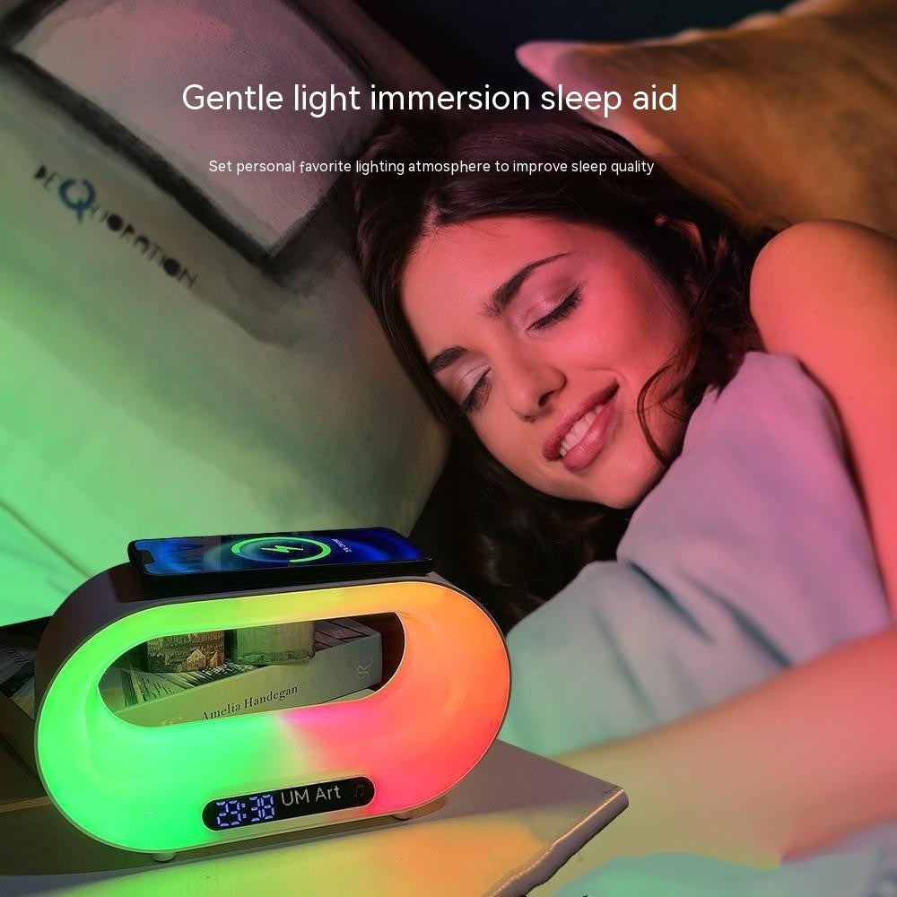 Multi-function 3-in-1 LED Night Light with APP Control Clock