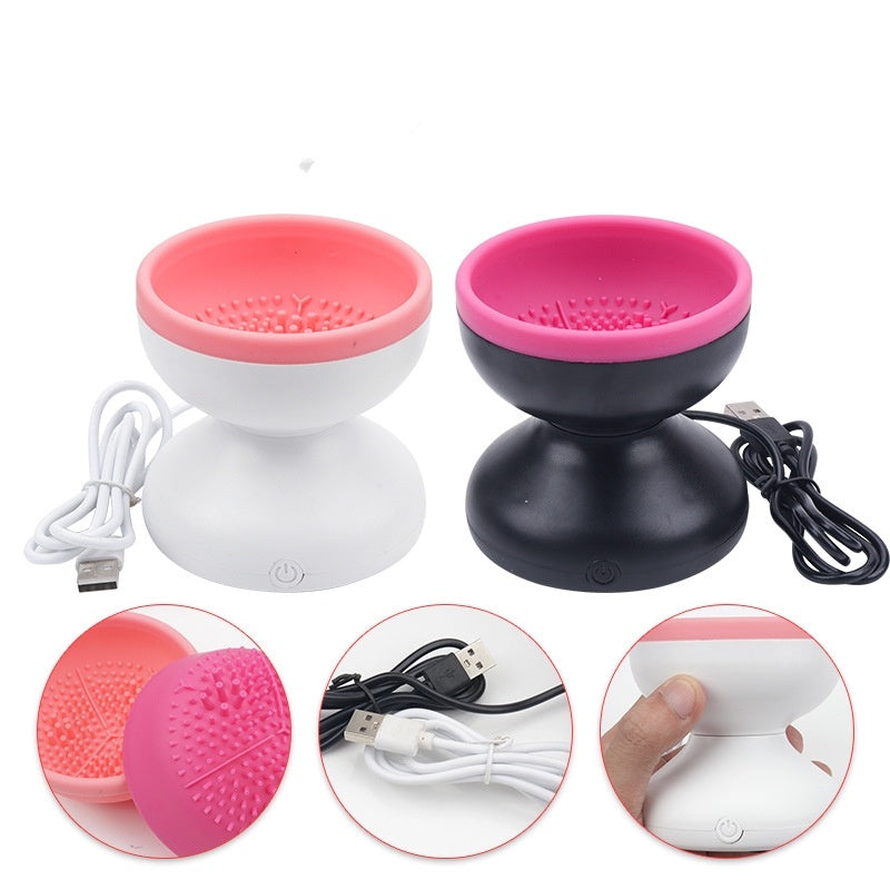 Electric Makeup Brush Cleaner Machine Portable Automatic USB Tool
