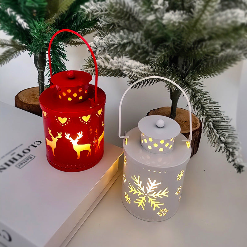 Christmas Candle Lights LED Small Lanterns Wind Electronic Holiday Decoration