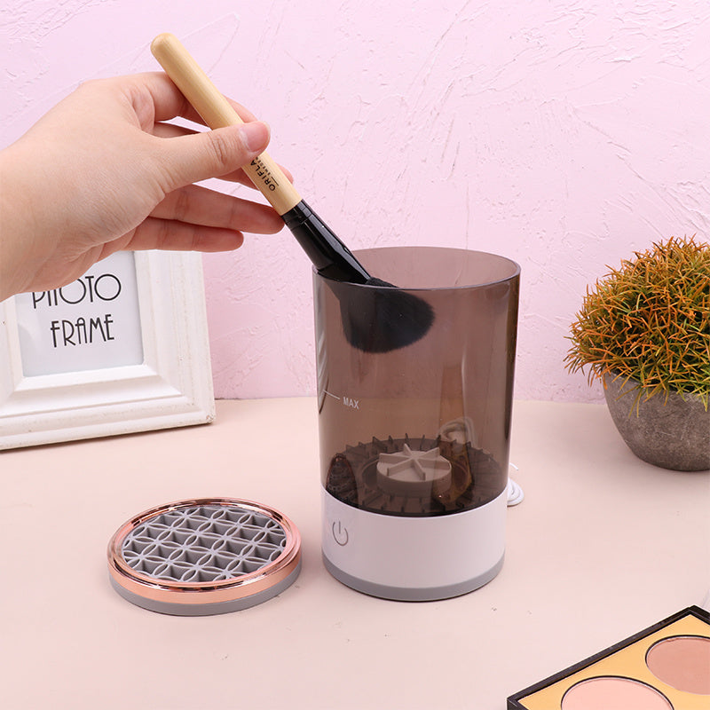 Portable Electric USB Automatic Eye Shadow Brush Cleaner Machine