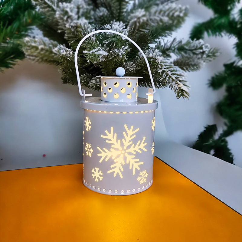 Christmas Candle Lights LED Small Lanterns Wind Electronic Holiday Decoration